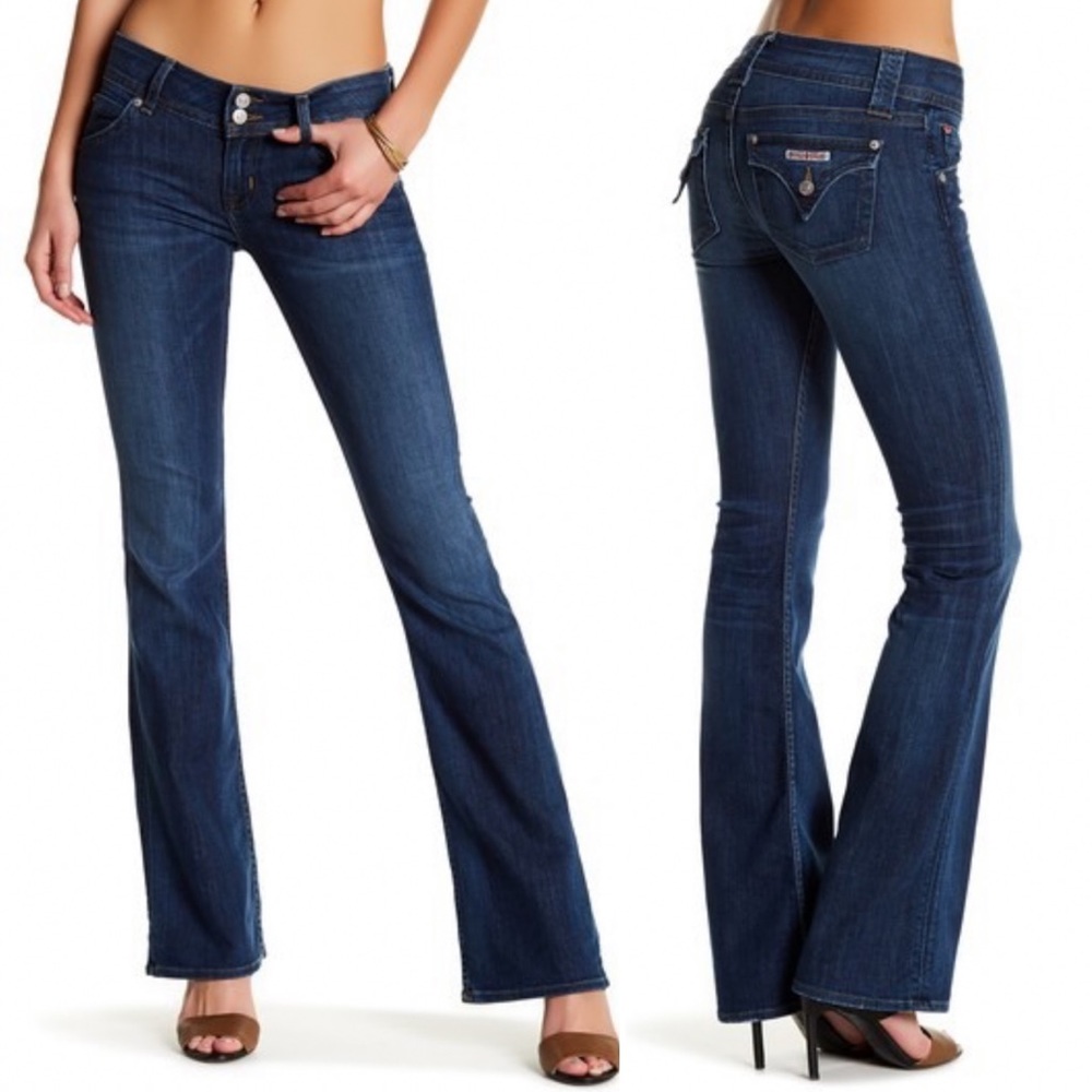 Hudson signature bootcut flare dark wash jeans - Picture 15 of 16